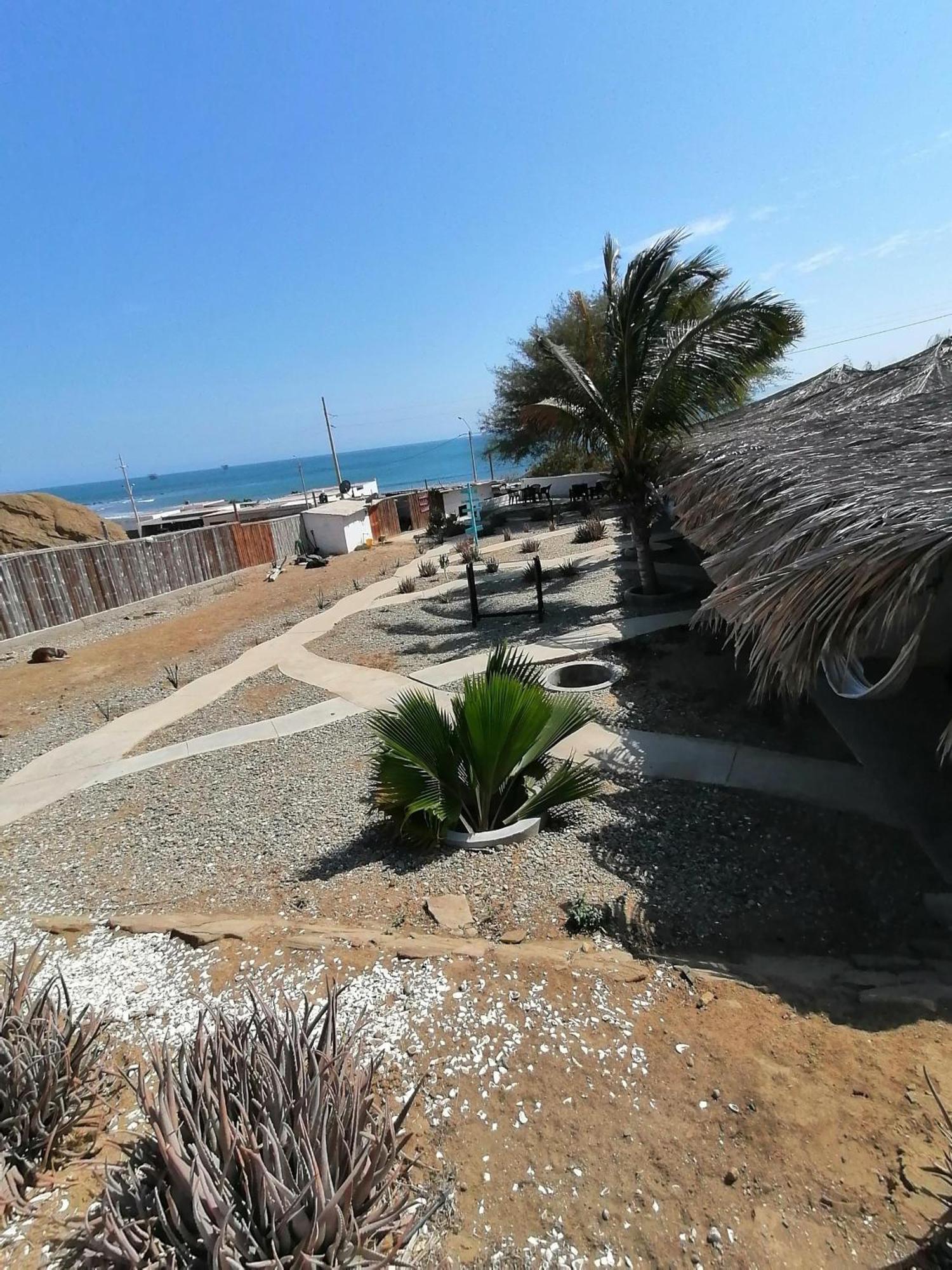 Wayra Hotel Lobitos Bagian luar foto
