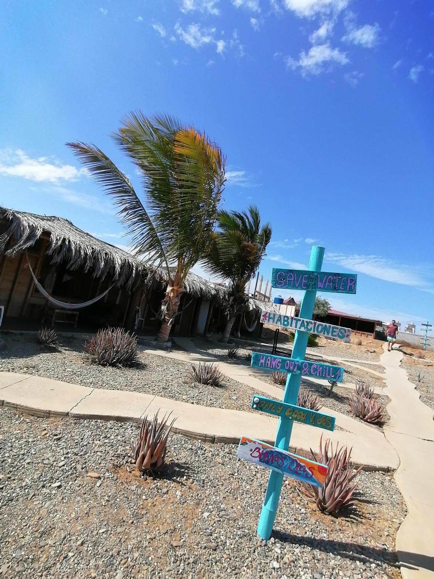 Wayra Hotel Lobitos Bagian luar foto